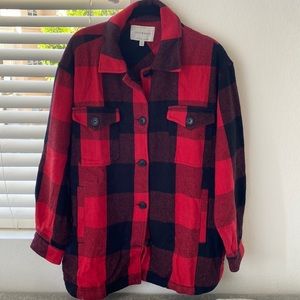 Lucky Brand Button up shirt jacket